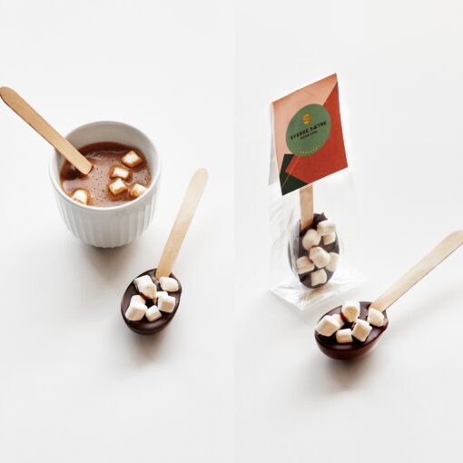 Kakaoskje med marshmallow, 1 stk.