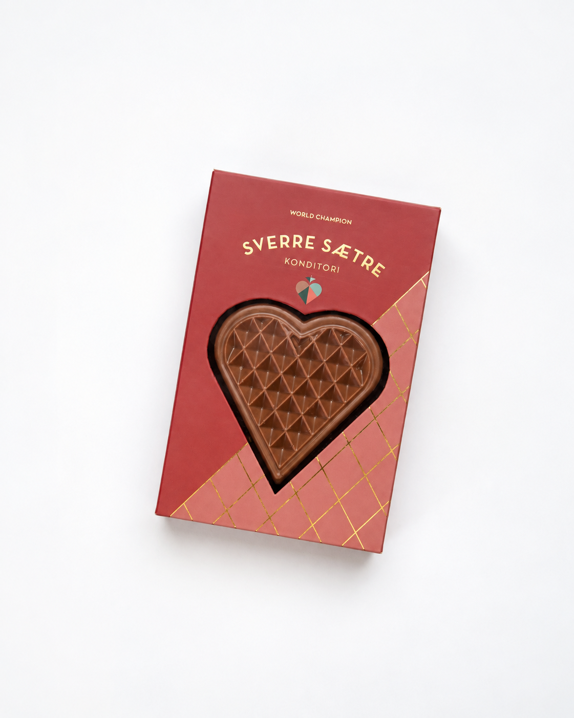 Vaffelhjerte med brunost og kardemomme